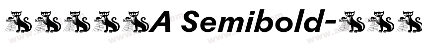 华康金刚黑A Semibold字体转换 华康金刚黑A Semibold字体转换